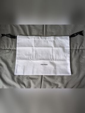 Reiss White Dustbag. NWOT